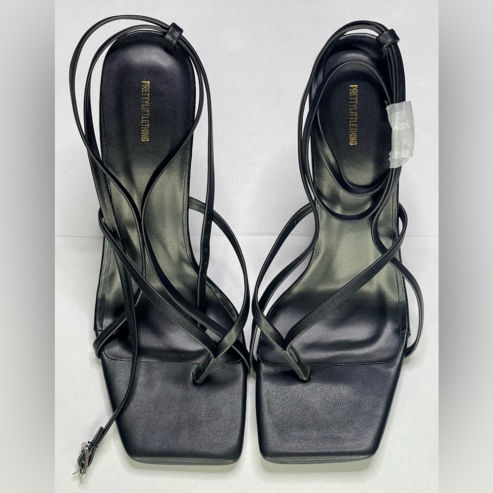 SOLD!! Black Heels with Strap - Size 7 - Brand New